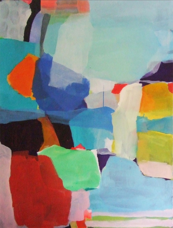 ohne Titel, 145 x 110 cm, Acryl auf Leinwand, 2012