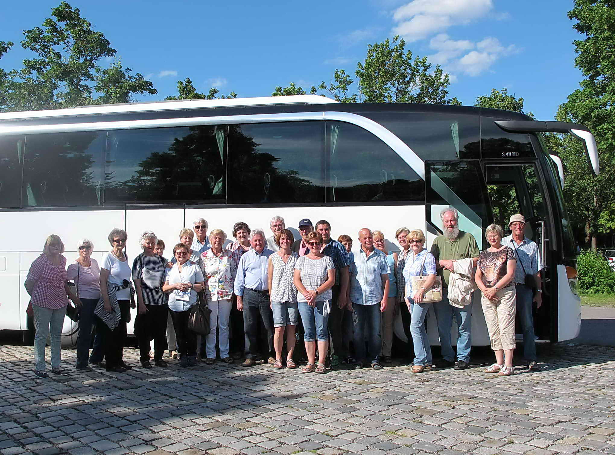 Schee war´s!  - zurück beim Bus