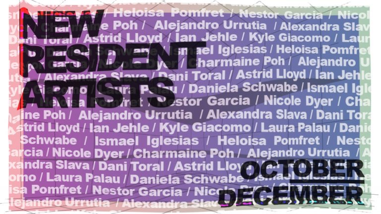 GlogauAIR Resident Artists October-December 2019