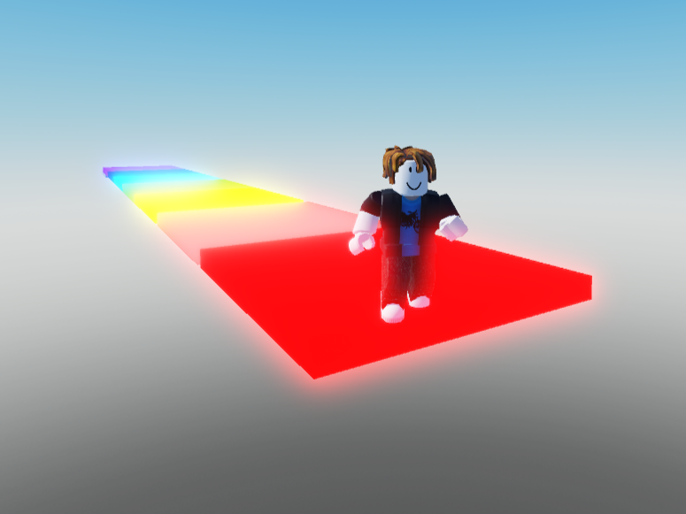 レインボーロードを作ろう！