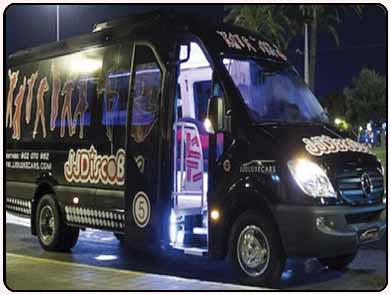 contratar un disco bus en Cadiz