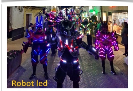 Pasacalles novedosos ultima generación led cordoba