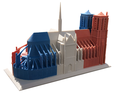 3d-druck-notre-dame-architektur-miniaturmodell