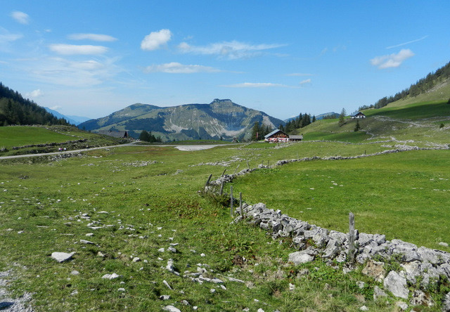 ein schöner Blick zurück auf unser Quartier