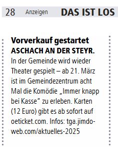 TIPS Steyr 26.02.2025