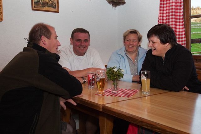 aber jetzt: Hüttenabend