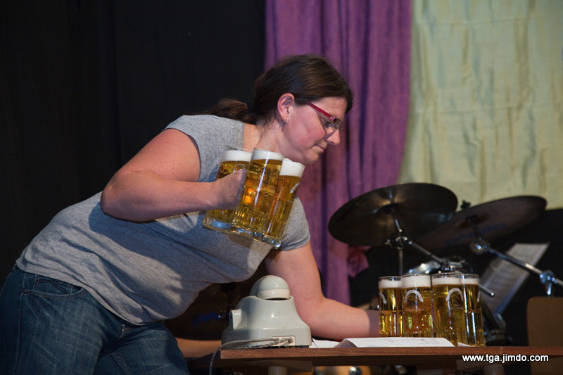 Training für´s Münchner Oktoberfest ;-)