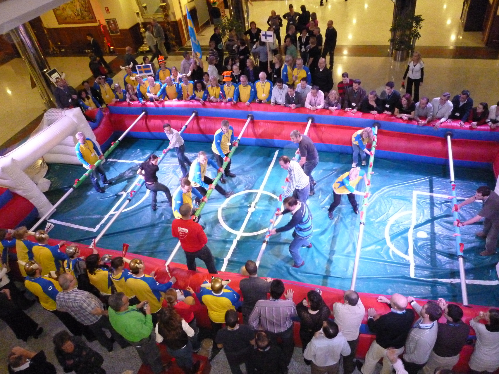 Human Table Soccer