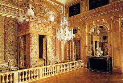 Les chambres royales du château de Versailles