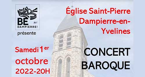 Concert baroque à Dampierre