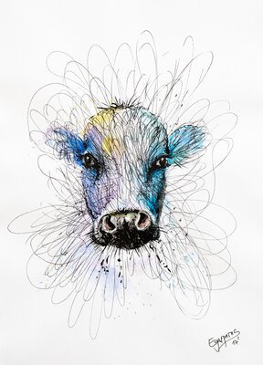 ARTwork: Eva Rehak (CH) | SELECTed . 19 - Aquarell mit Tinte, Format A4 - 450,00€