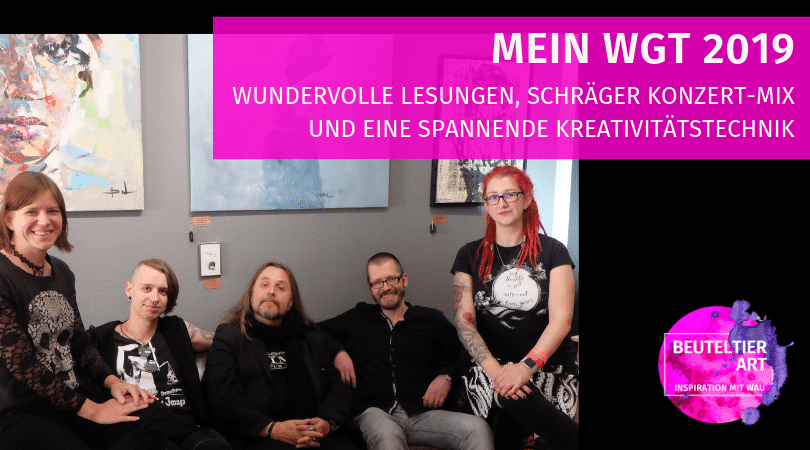 Autoren auf meiner Galerie-Couch: Benjamin Schmidt, Holger Much, Boris Koch und Isa Theobald
