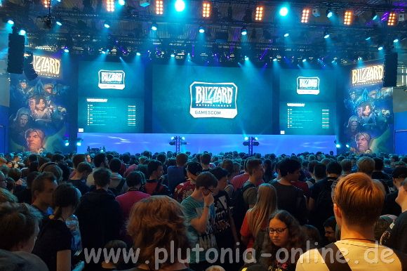 Blizzard-Bühne auf der Gamescom 2017