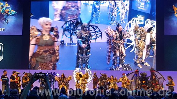 Cosplay-Wettbewerb von Blizzard auf der Gamescom 2017