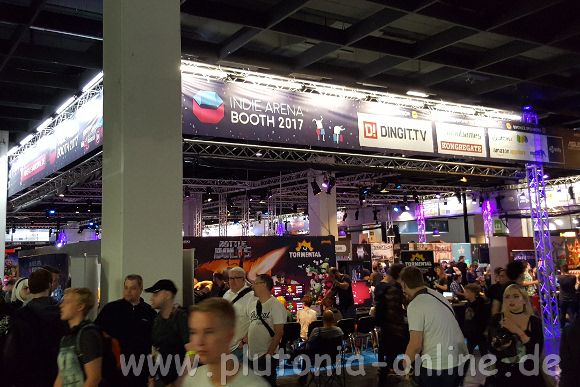 Die Indie-Arena auf der Gamescom 2017