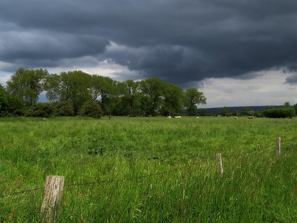 Drohende dunkle Wolken: Der Sommer geht zu Ende.