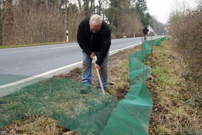 Christian bei der Arbeit