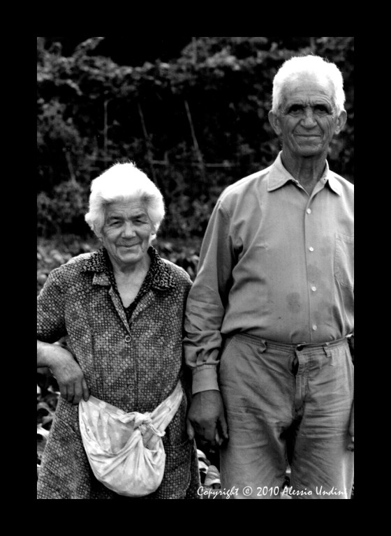 1976 - I contadini - Nonna Ersilia e Nonno Fausto