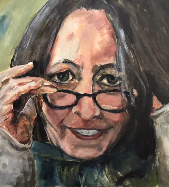 Lissi, 50x50cm, Acryl 