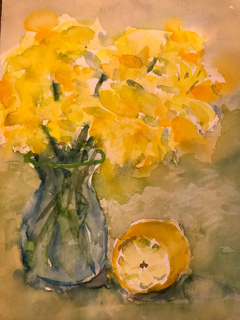 Ohne Titel, 14x20cm, Aquarell