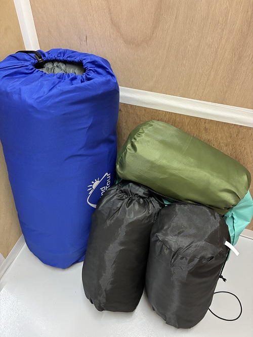 トランクルームの収納実例（夏の季節物編）