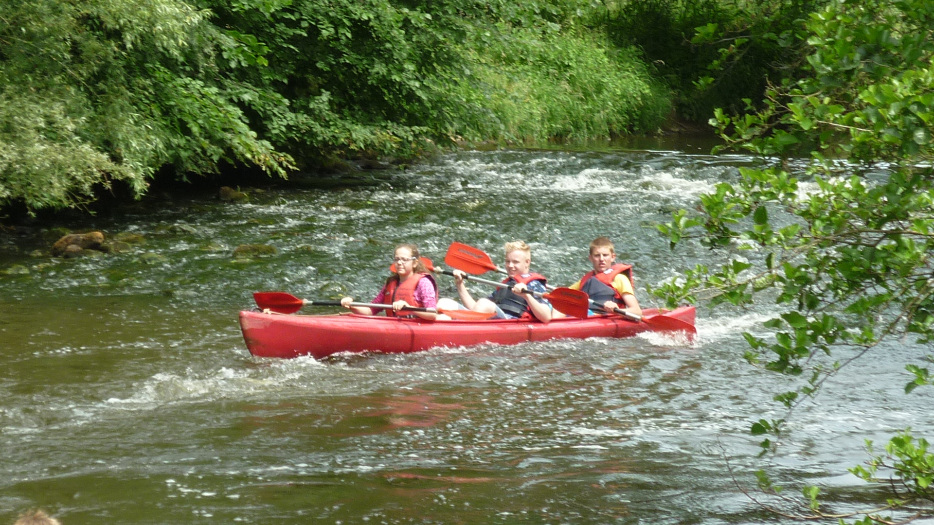 Kanufahren in Nordhorn mit der ganzen Familie