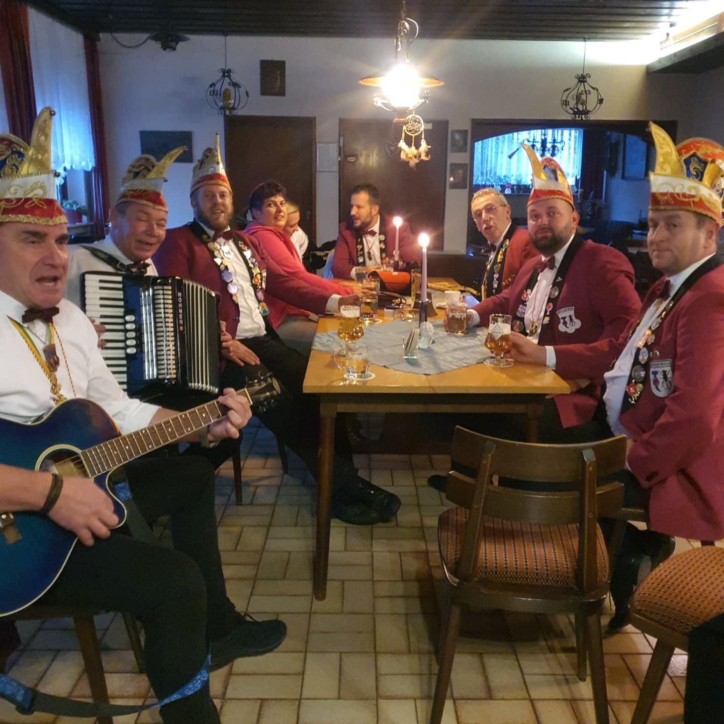 Die Musik hatten wir natürlich ebenfalls wieder selbst dabei.