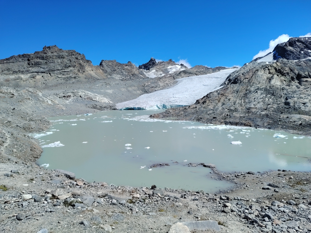 Une dernière vue du lac du Grand Méan