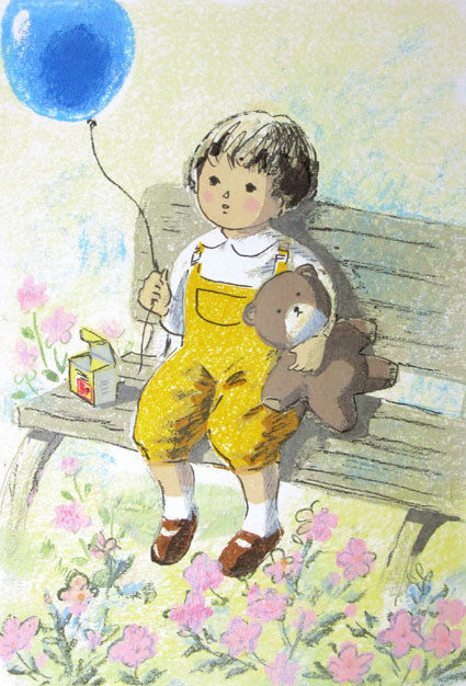 A1-01 青い風船 - コンペックスアート