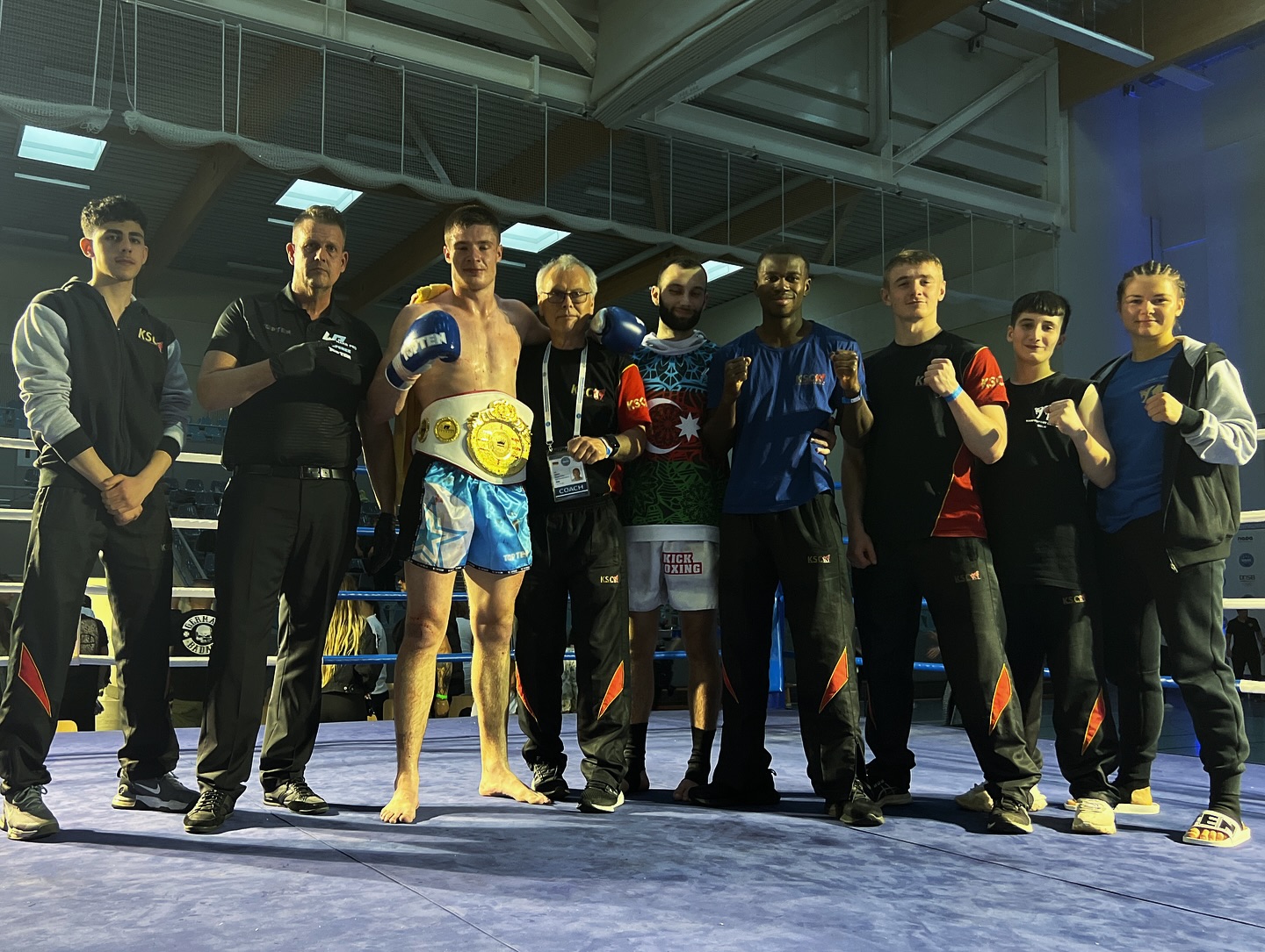 Deutsche Meisterschft 2024 Jonathan Irureta Deutsche Meister Wako Pro Kampfsport Center Köln Wako Kickboxen
