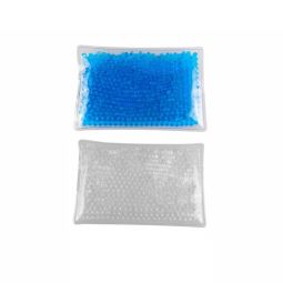 Código SLD 015 - COMPRESA DE GEL- Compresa con micro esferas de gel frío/caliente.  Material: PVC / Gel. Tamaño:  14 x 10 cm.