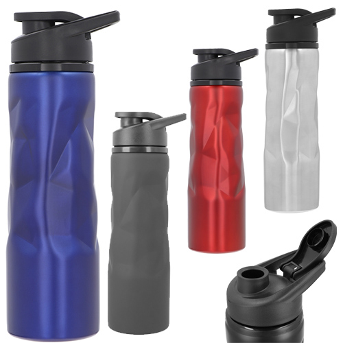 CÓDIGO T79 BELINI Cilindro metálico de acero inoxidable con asa de plástico. Material: Acero Inoxidable Capacidad: 800 ml. Medidas 25 x 7.5 cm. 