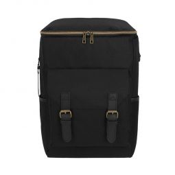 Código SIN 991 MOCHILA- HIELERA PAIA Interior plastificado. Compartimento interior removible impermeable. Bolsa principal, bolsa frontal y 2 bolsillos laterales. Incluye destapador metálico.  Material: Poliéster Medidas: 28 x 42.5 x 16 cm