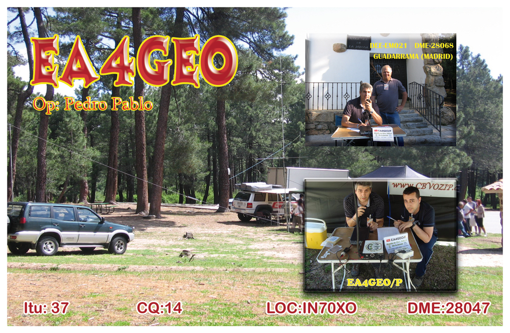 QSL de Activacion Via EurobureauQSL