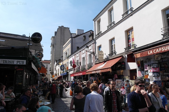 Künstlerviertel Montmatre.