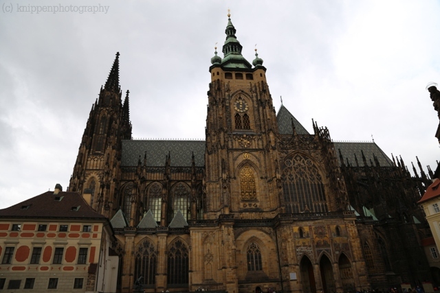 Ach nee doch nicht... Veith Dom in der Burganlage.