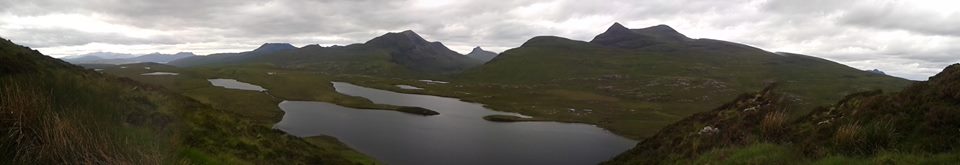 Loch in den Highlands/ Schottland.