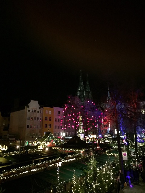 Heinzelmännchen Markt - Blick aus Café Extrablatt