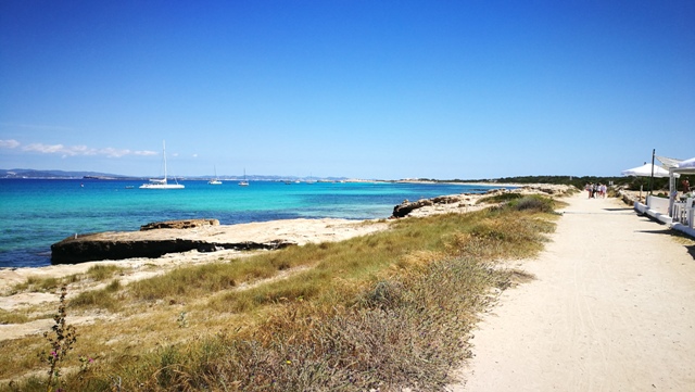 Der erste Kontakt mit Formentera - ich bin sofort verliebt!