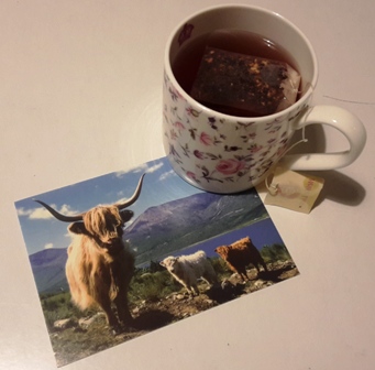 Post von der Insel - Post von A decent cup of tea.