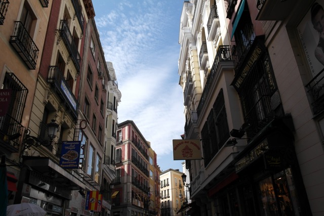 Madrids kleine Sträßchen