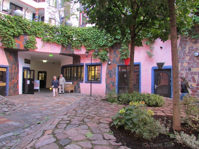 Der kleine Innenhof.