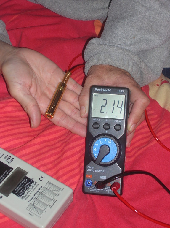 Messung von Belastung durch Elektrosmog