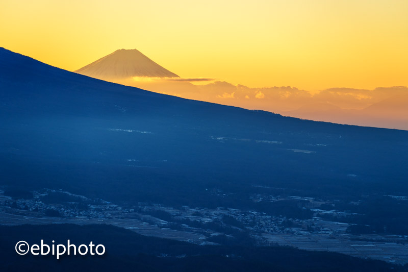 霧ヶ峰から見る山々