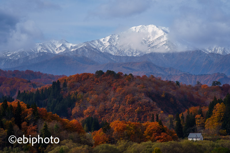飯豊・白川湖周辺の紅葉
