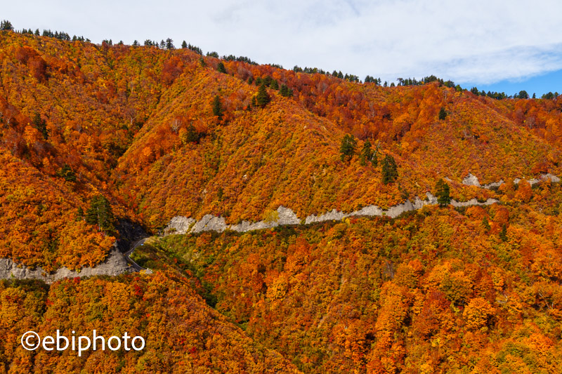 檜枝岐村〜奥只見の紅葉