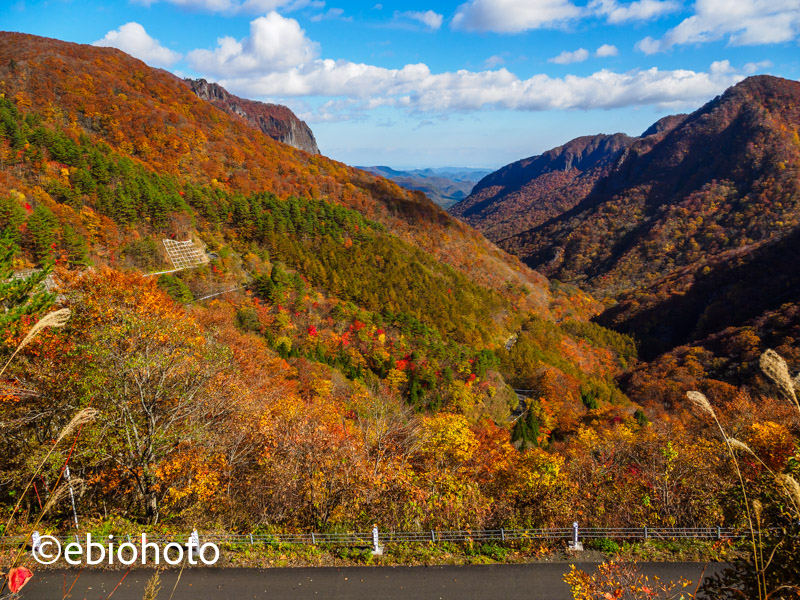 仙台・二口峡谷の紅葉