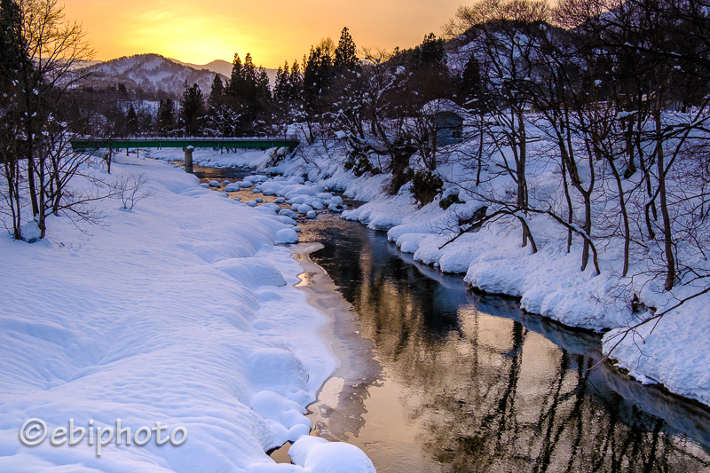 山形の雪景色