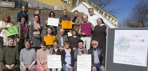 Gruppenbild einer TZI Veranstaltung