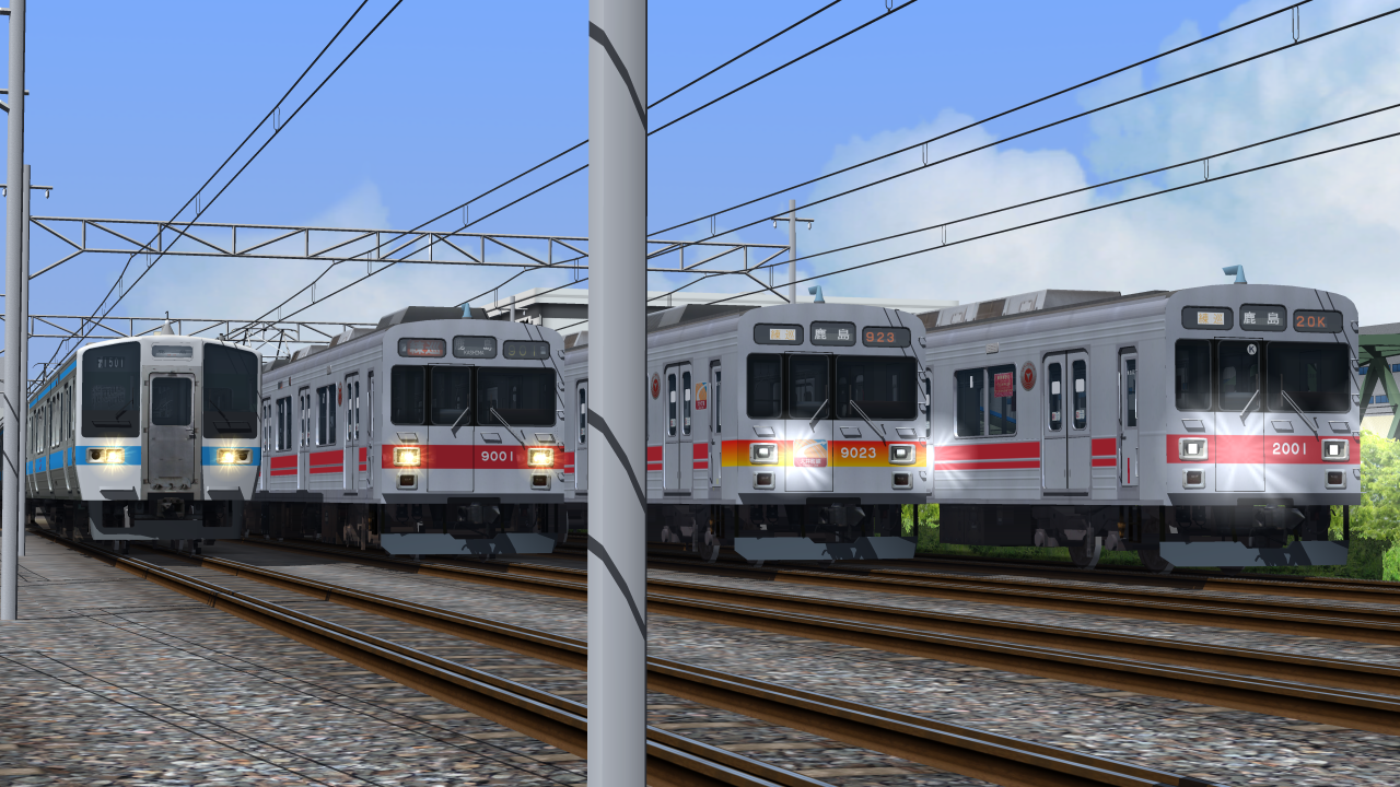 RailSim17周年記念おめでとうございます。今年は諸事情で例年に比べて寂しくなってしまいました。